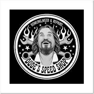 Dude's Speed Shop Posters and Art